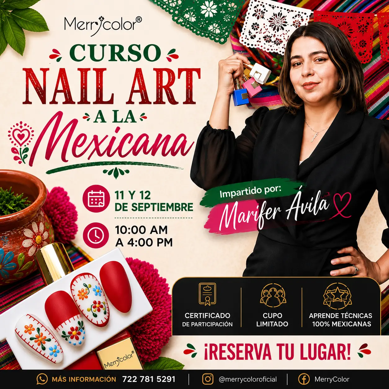 Imagen del evento: Nail Art a la Mexicana